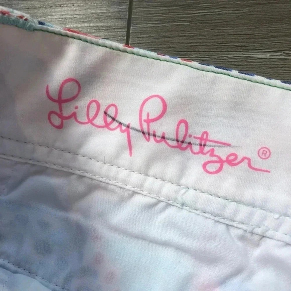 Lilly Pulitzer The Walsh Shorts Shell Me About It Size 2 - Picture 5 of 11